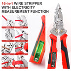 Wire Stripping Pliers – Multi-Function Cutting & Voltage Detection Tool For Safer Electrical Work