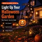 🎃 Halloween Early Bird Sale | Pumpkin Moon Garden Stake Light