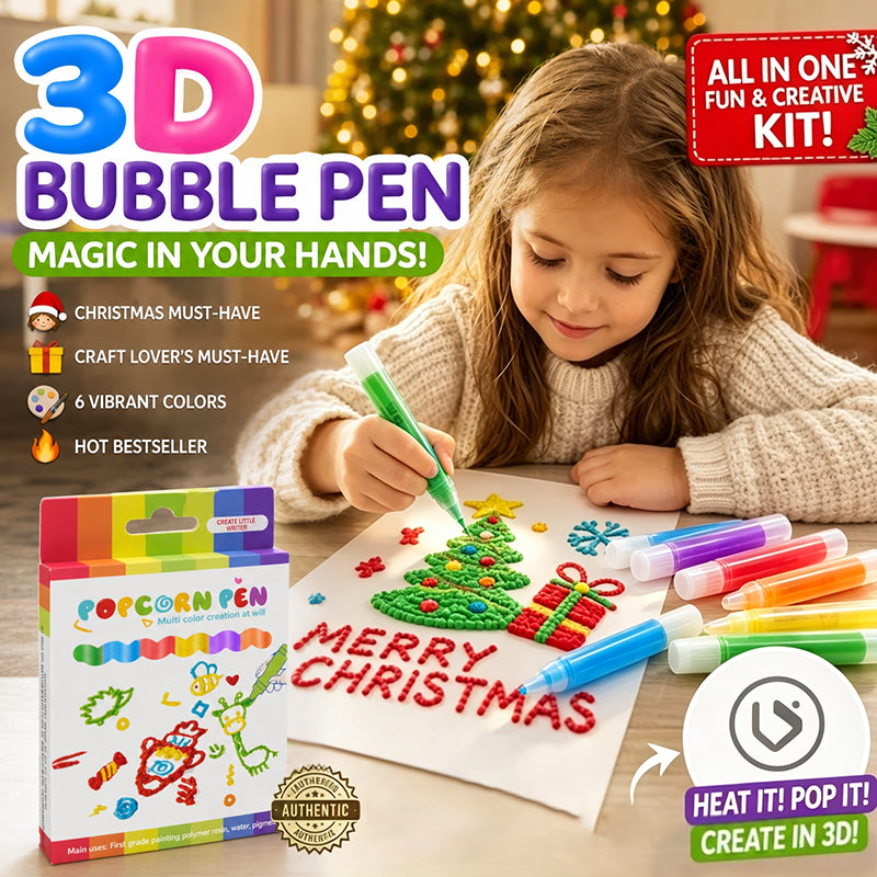 📢📢50% OFF !! ⏰3D Puffy Paint Pens for Kids