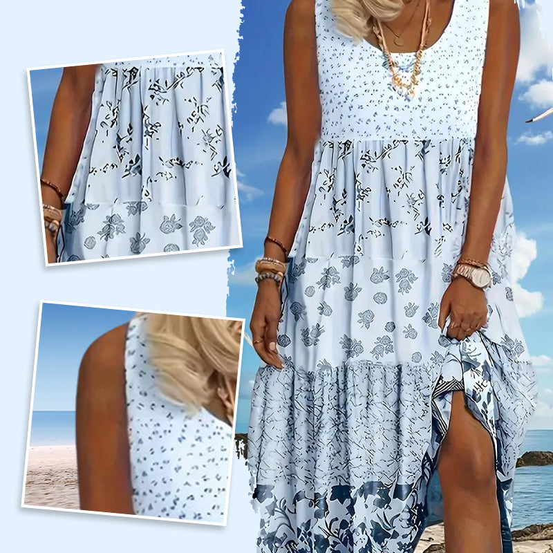Limited-Time Offer – Women's Sleeveless Boho-Style Dress