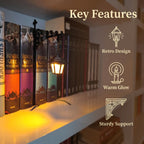 Multiple Styles Available-Miniature Retro Streetlight Bookend Light
