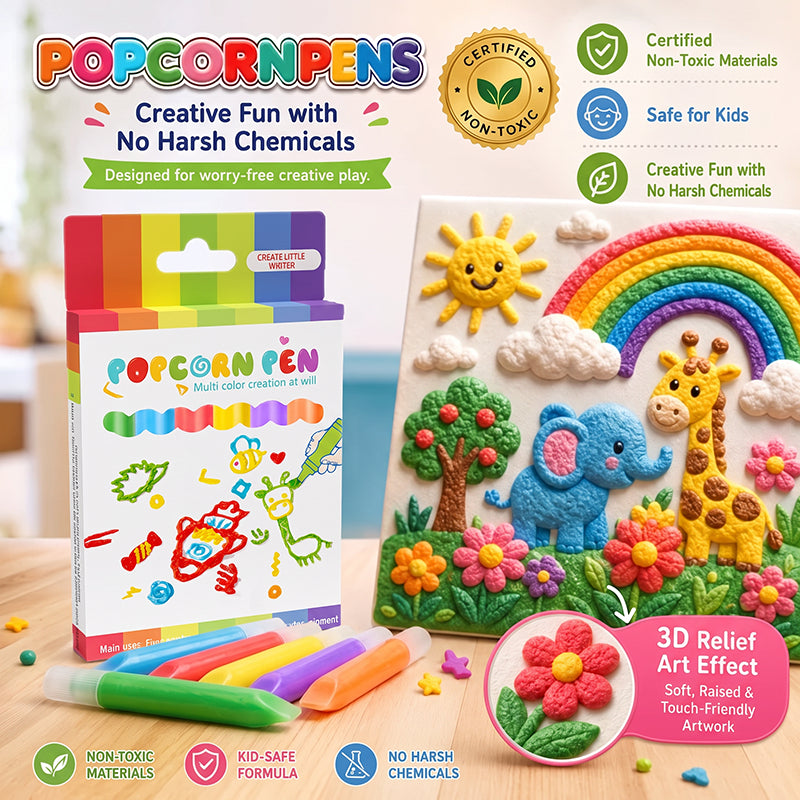 📢📢50% OFF !! ⏰3D Puffy Paint Pens for Kids