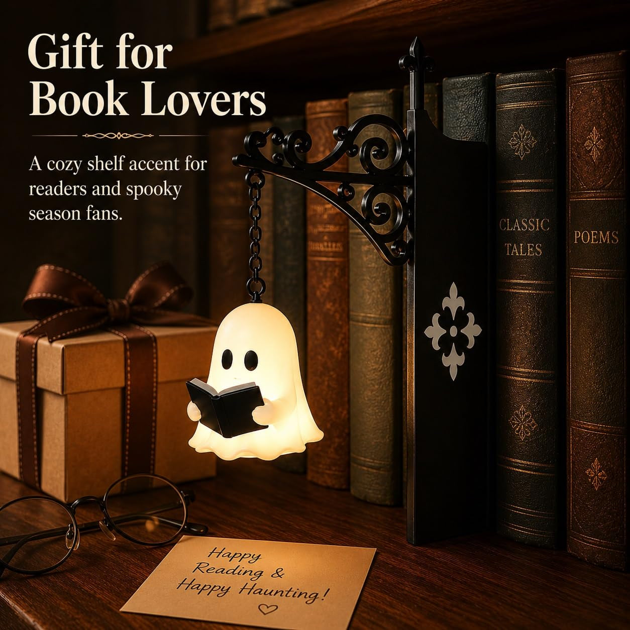 🔥LAST DAY 40% OFF - Library Lantern-Decorative Bookshelf Lighting