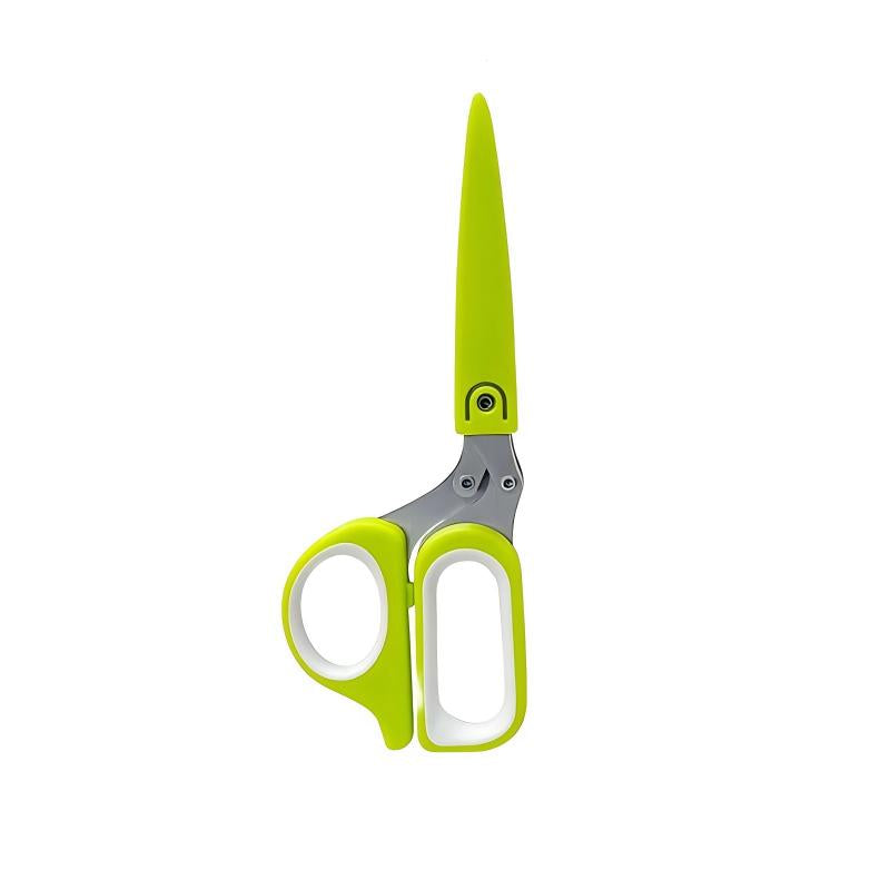 🌿 5-Blade Herb Scissors – Fast Kitchen Chopper For Fresh Herbs & Seasonings