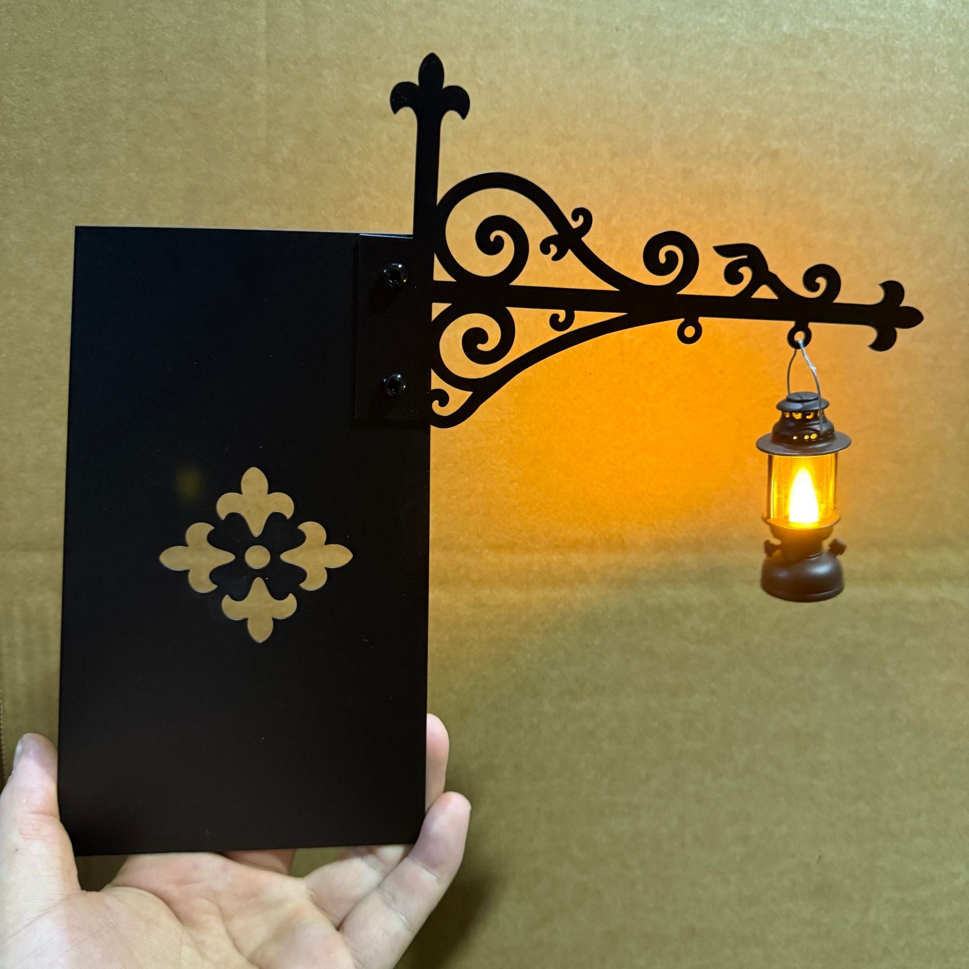 Multiple Styles Available-Miniature Retro Streetlight Bookend Light