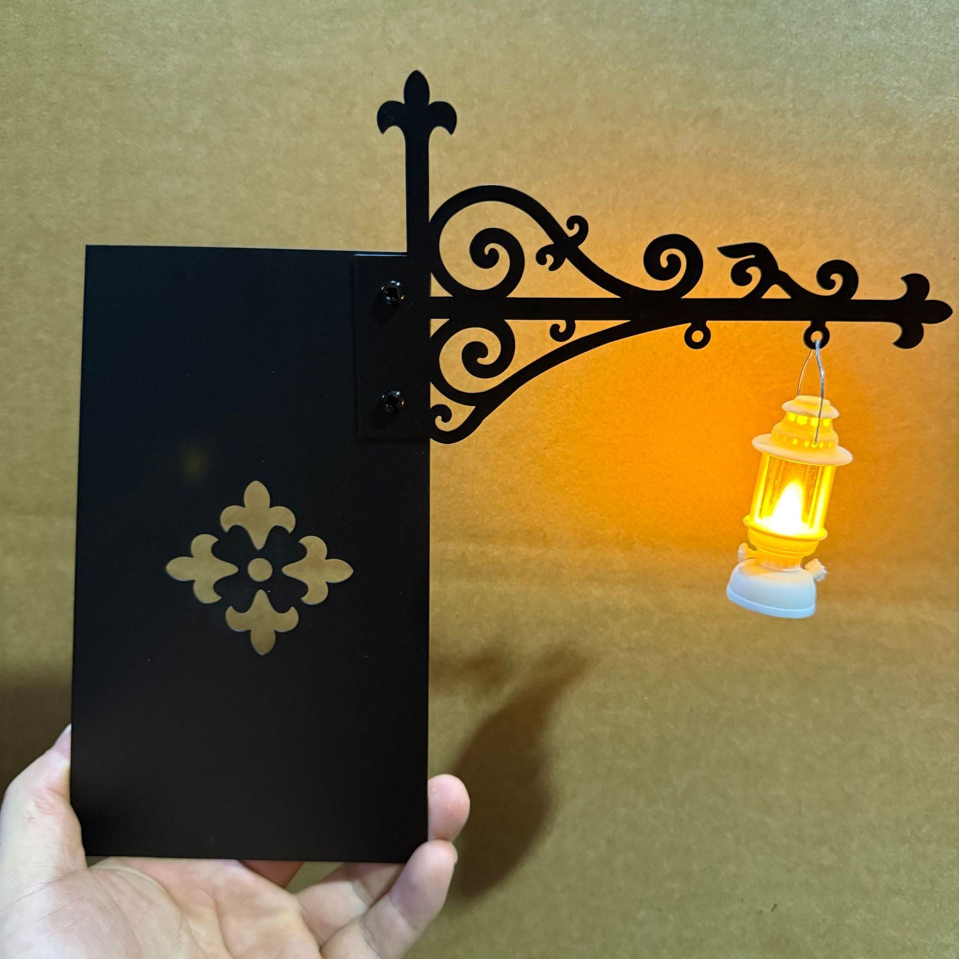 Multiple Styles Available-Miniature Retro Streetlight Bookend Light