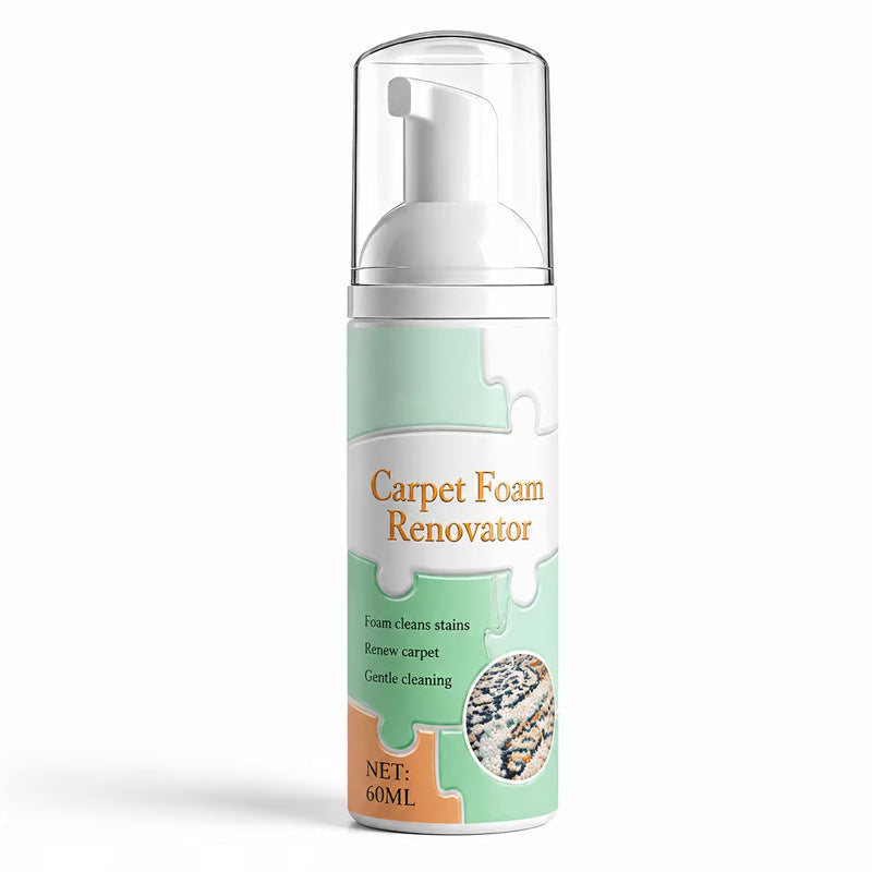 🔥Limited Time Promotion 50% OFF🔥Waterless Carpet Foam Stain Remover with Towel
