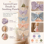 🔥LAST DAY 50% OFF - 🦋Butterfly Garden Cascade DIY Crochet Kit