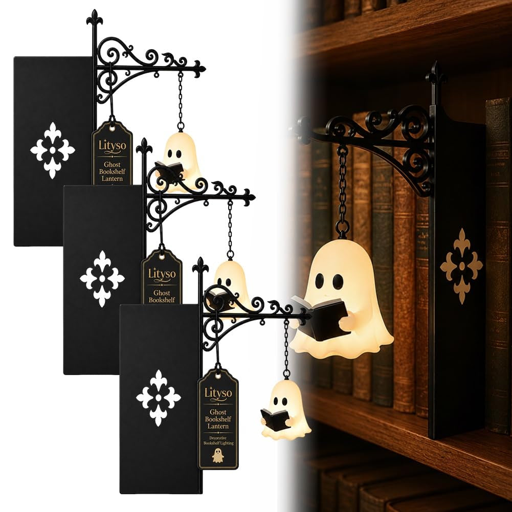 🔥LAST DAY 40% OFF - Library Lantern-Decorative Bookshelf Lighting
