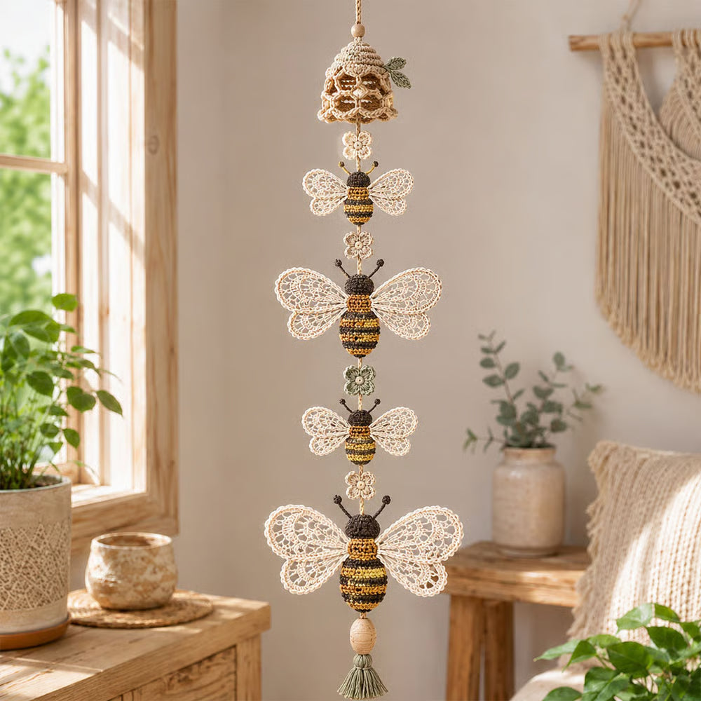 🔥LAST DAY 50% OFF - 🦋Butterfly Garden Cascade DIY Crochet Kit