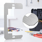 Wall Plate Spacer,Spacers for Electrical Outlets, Metal Flush Fit Device Leveling Plates for Electrical Outlet Repair, Fix Loose Outlets and Electrical Boxes