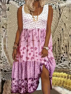 Limited-Time Offer – Women's Sleeveless Boho-Style Dress