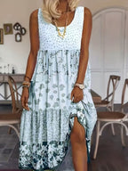 Limited-Time Offer – Women's Sleeveless Boho-Style Dress