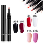 🎨One Step Nail Gel Pen💡Free handheld mini UV nail lamp💡