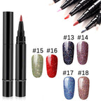 🎨One Step Nail Gel Pen💡Free handheld mini UV nail lamp💡