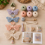 🔥LAST DAY 50% OFF - 🦋Butterfly Garden Cascade DIY Crochet Kit